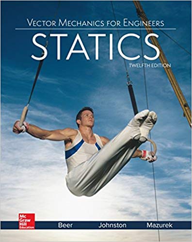Vector Mechanics for Engineers:  Statics 12th Edition
